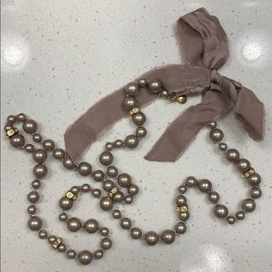 J Crew faux pearl necklace
